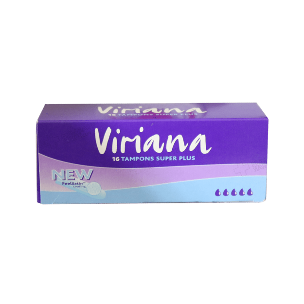 تامپون بهداشتی ویریانا بسته 16 عددی - Viriana Tampons Super Plus 16 Pcs