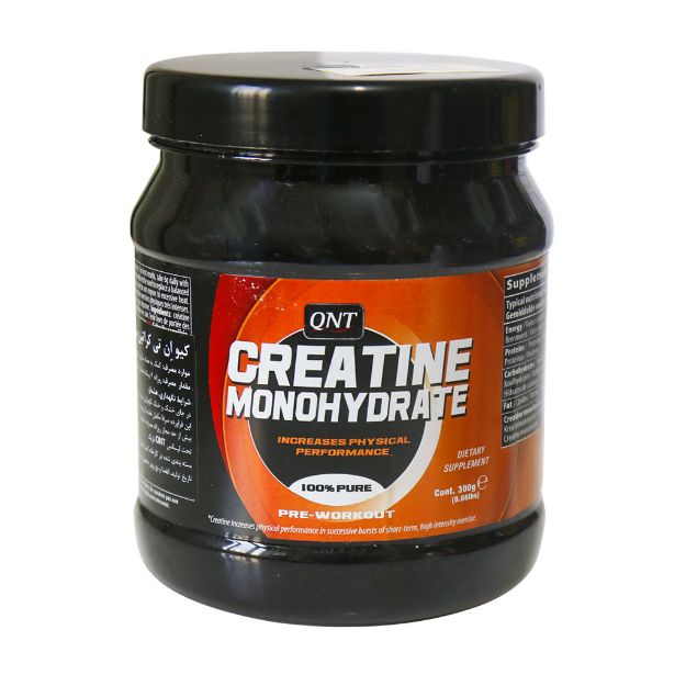 پودر کراتین مونوهیدرات کیو ان تی 300 گرم - QNT Creatine Monohydrate Powder 300 g