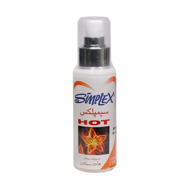 ژل لوبریکانت مدل hot سیمپلکس 100 میلی لیتر - Simplex Hot Lubricant Gel 100 ml