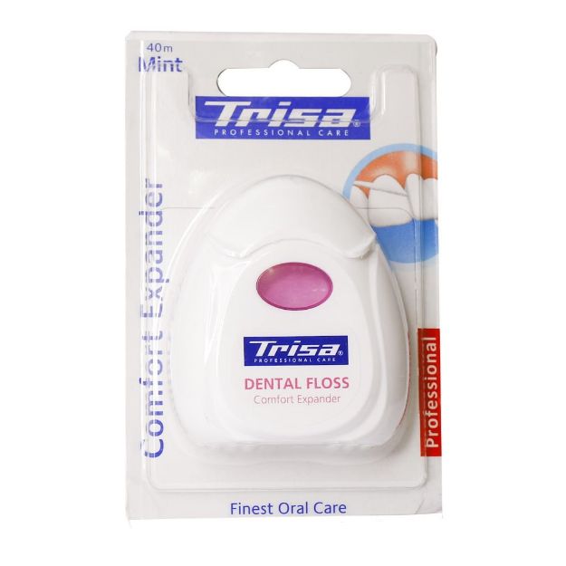 نخ دندان مدل کامفورت اکسپاندر تریزا 40 متر - Trisa Comfort Expander Floss 40 m