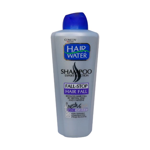 شامپو هیر واتر بدون سولفات ضد ریزش کامان 400 میلی لیتر - Comeon Hair Water Fall Stop Hair Fall Shampoo 400 Ml