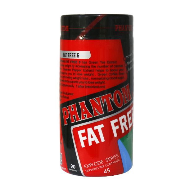 کپسول فت فری 6 فانتوم نوتریشن 90 عدد - Phantom Nutrition Fat Free 6 90 Caps