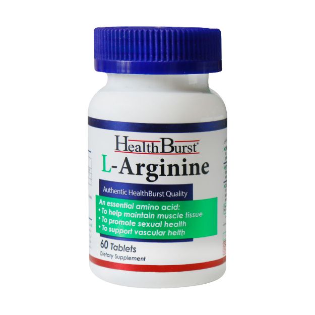 قرص ال آرژنین هلث برست 60 عدد - Health Burst L Arginine 60 Tablets