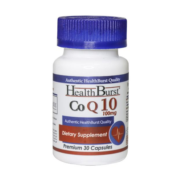 کپسول کوکیوتن 100 میلی گرم هلث برست 30 عدد - Health Burst Co Q 10- 100mg 30 Caps