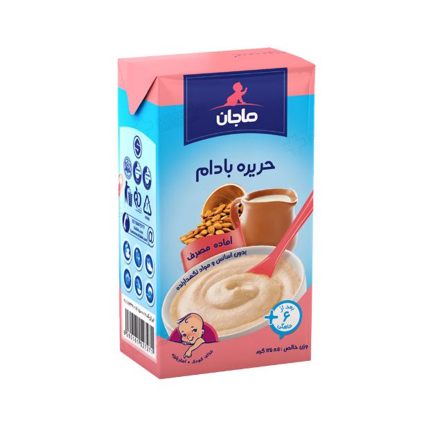 حریره بادام ماجان کاله مناسب کودکان بعد از 6 ماهگی 135 گرم - Kale Majan Almond Puree 135 g