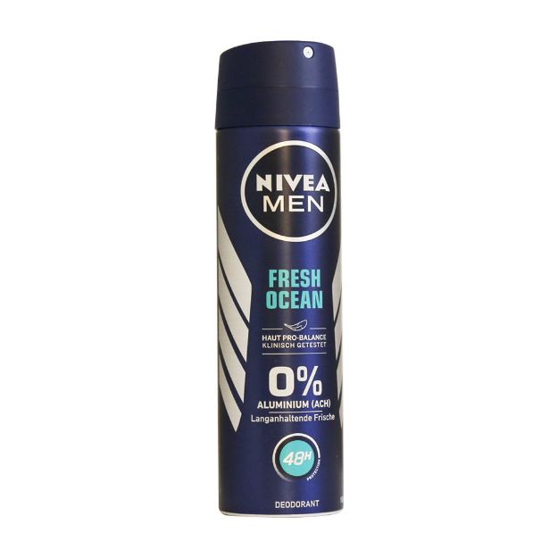 اسپری ضد تعریق مردانه نیوآ مدل فرش اوشن 150 میلی لیتر - Nivea Fresh Ocean Deodorant for Men 150 ml