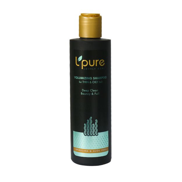 شامپو حجم دهنده مو لپیور مناسب موهای چرب 230 گرم - Lpure Volumizing Shampoo 230 g