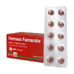 قرص روکش دار فروس فومارات مهر دارو 100 عدد - Mehr Darou Ferrous Fumarate 100 F.C Tablets