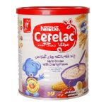 سرلاک چند غله با تکه‌ های گیلاس نستله از پایان 12 ماهگی 400 گرم - Nestle Cerelac Multi Grains With Cherry Pieces 400 g