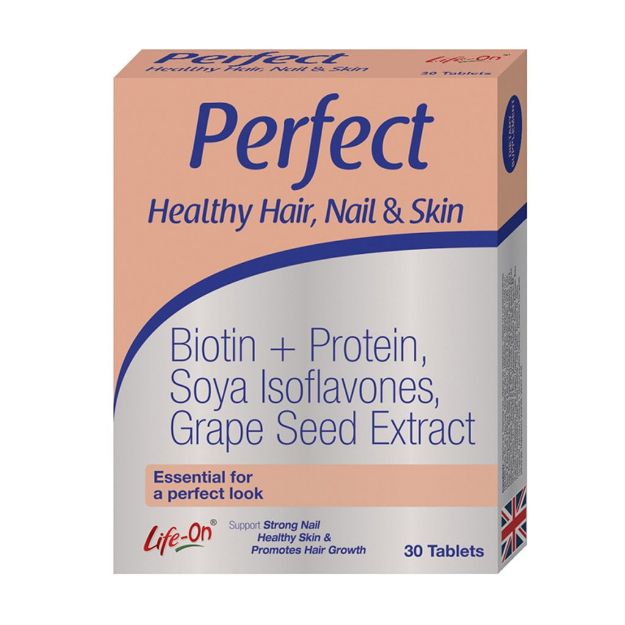 قرص پرفکت لایف آن  ۳۰ عدد - LIFE-ON PERFECT healthy hair nail & skin 30 Tabs