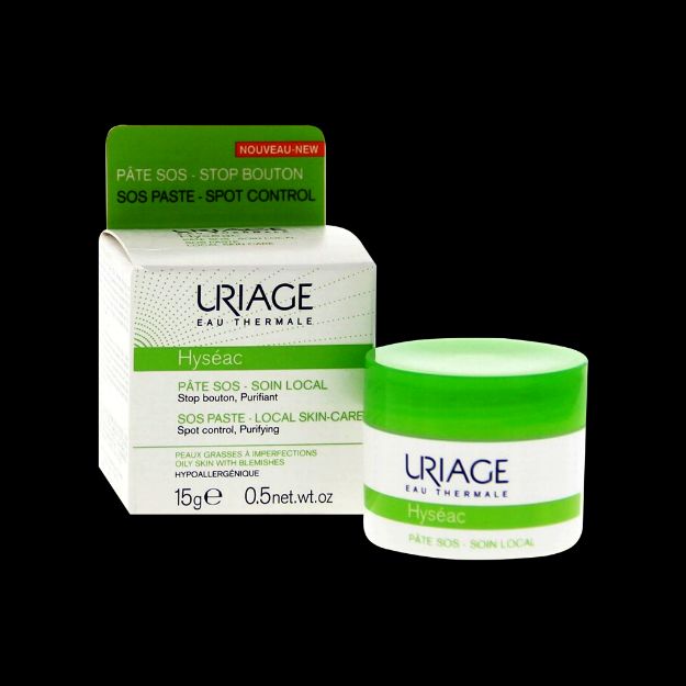 کرم پوست های مستعد آکنه هیسه اک اوریاژ ۱۵ گرم - Uriage Hyseac SOS Paste Local Skin Care 15 g