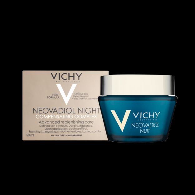 کرم شب ضد چروک نئووادیول ویشی مناسب انواع پوست ۵۰ میلی لیتر - Vichy Neovadiol Night Compensating Complex Day Care For All Skin 50 ml