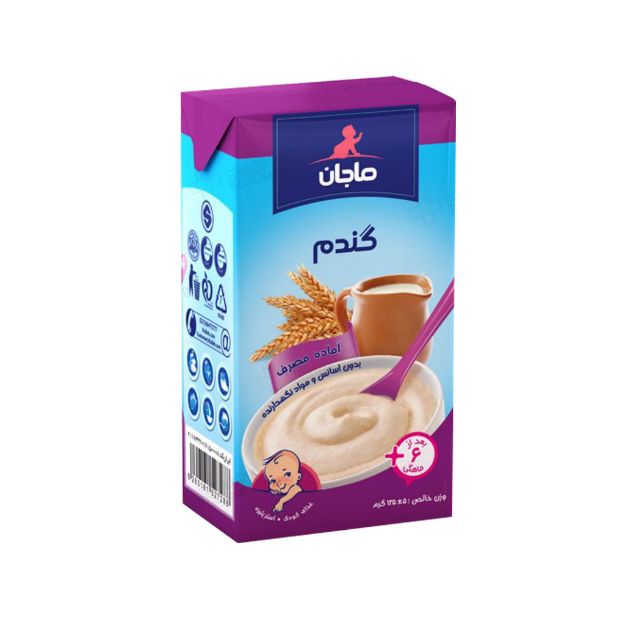 فرنی گندم ماجان کاله مناسب کودکان بعد از 6 ماهگی 135 گرم - Kale Majan Wheat Puree 135 g