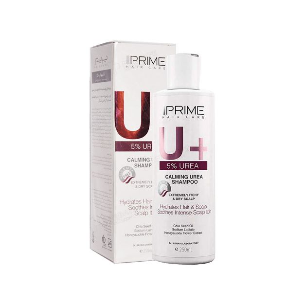 شامپو اوره 5 درصد پریم ۲۵۰ میلی لیتر - Prime 5% Urea Calming Shampoo 250ml