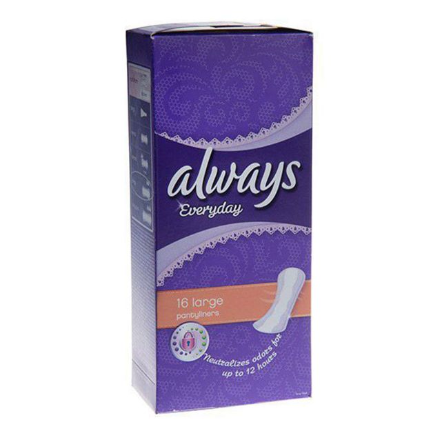 پد روزانه آلویز مدل Extra Protect بسته 16 عددی - Always Extra Protect Everyday Sanitary Pad 16pcs