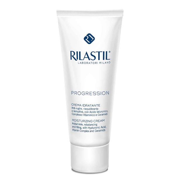 کرم مرطوب کننده و ضد چروک ریلاستیل 50 میلی لیتر - Rilastil Progression Moisturizing Anti Wrinkle Cream 50 ml