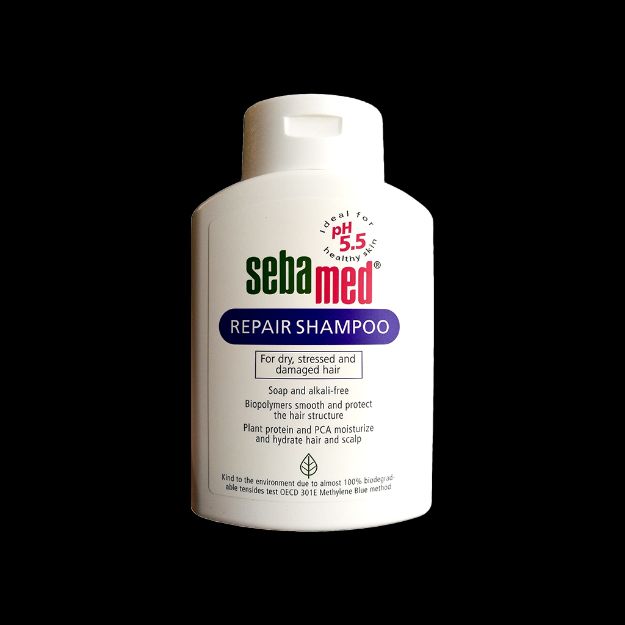 شامپو ترمیم کننده مو سبامد مخصوص موهای خشک و آسیب دیده ۲۰۰ میلی لیتر - Sebamed Repair Shampoo For Dry Stressed and damaged hair 200 ml