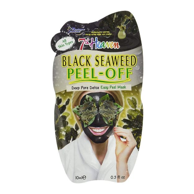 ماسک لایه ای جلبک سیاه مونته ژنه سری 7th Heaven حجم 10 میلی لیتر - Montagne Jeunesse 7th Heaven Black Seaweed Peel Off Mask 10ml