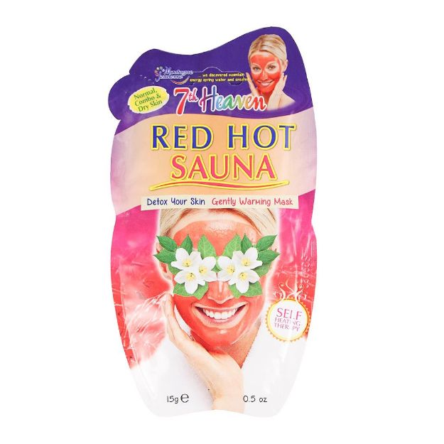 ماسک حرارتی خاک معدنی استوایی مونته ژنه سری 7th Heaven حجم 15 گرم - Montagne Jeunesse 7th Heaven Red Hot Sauna Warming Mask 15 g