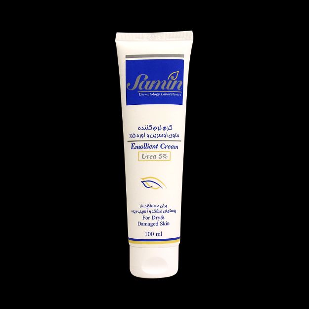 کرم نرم کننده اوسرین و اوره ۵ درصد ثمین ۱۰۰ میلی لیتر - Samin Emollient And Urea %5 For Dry And Damaged Skin Cream 100 ml