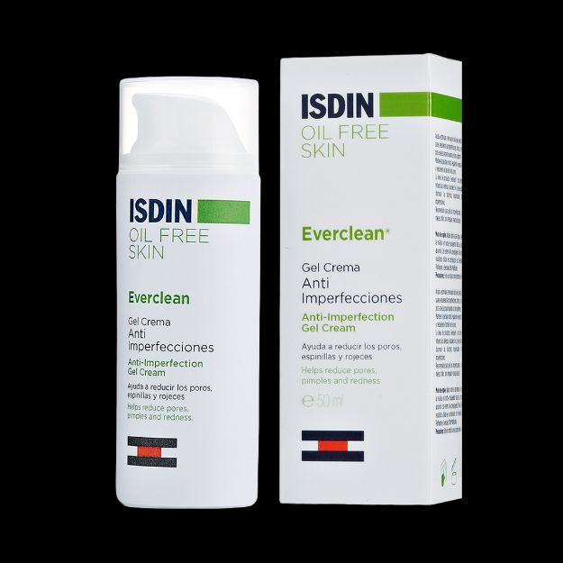 ژل کرم ضد جوش اورکلین ایزدین ۵۰ میلی لیتر - Isdin Everclean Anti-Imperfection Gel Cream 50 ml