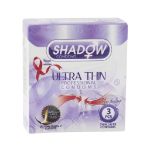 کاندوم شادو مدل Ultra ThiN بسته 3 عددی - Shadow Ultra Thin Condom 3 Pcs