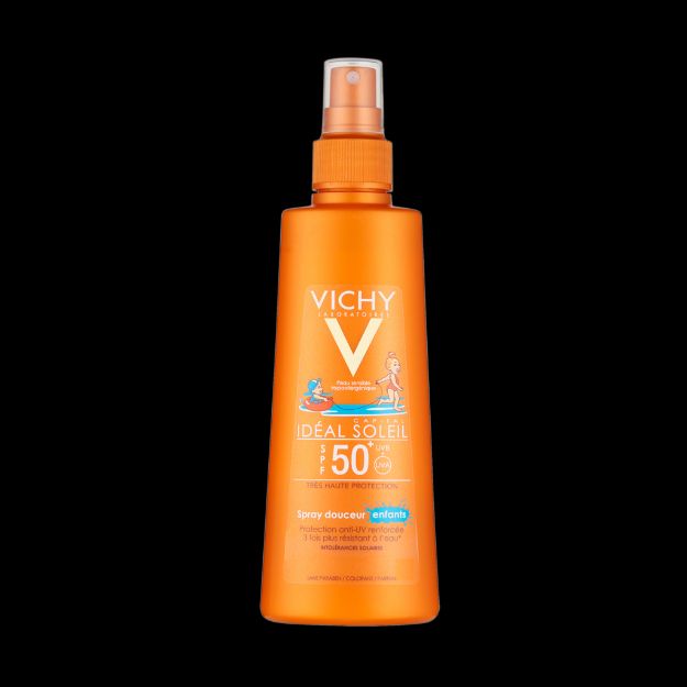 اسپری ضد آفتاب ⁺SPF50 کودکان ویشی ۵۰ میلی لیتر - Vichy Ideal Soleil Gentle Spray For Children SPF50⁺ 200 ml