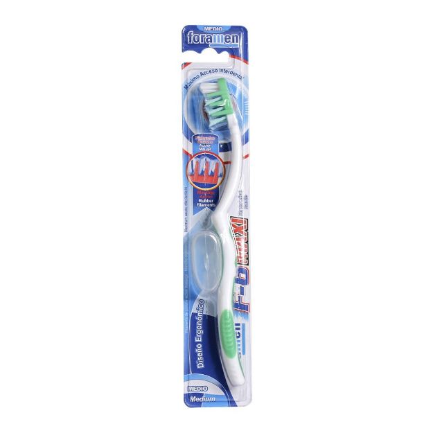 مسواک اف 6 ماکسی فورامن سایز متوسط - Foramen F-6 Maxi Toothbrush