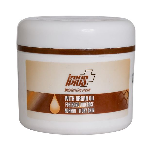 کرم مرطوب کننده آرگان آی پلاس مناسب پوست خشک 150 گرم - Iplus Argan Oil Moisturizing Cream for Normal to Dry Skin 150 g