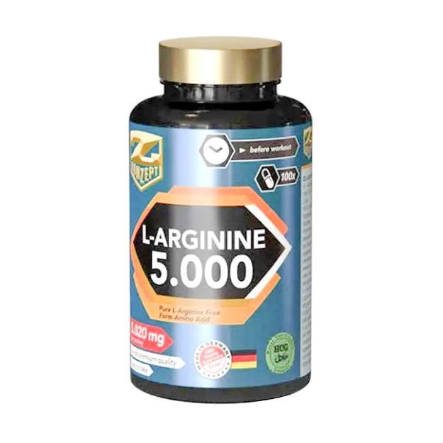 قرص ال آرژنین ۵۰۰۰ زد کانزپت 100 عدد - Z Konzept L-arginine 5000 mg 100 tabs