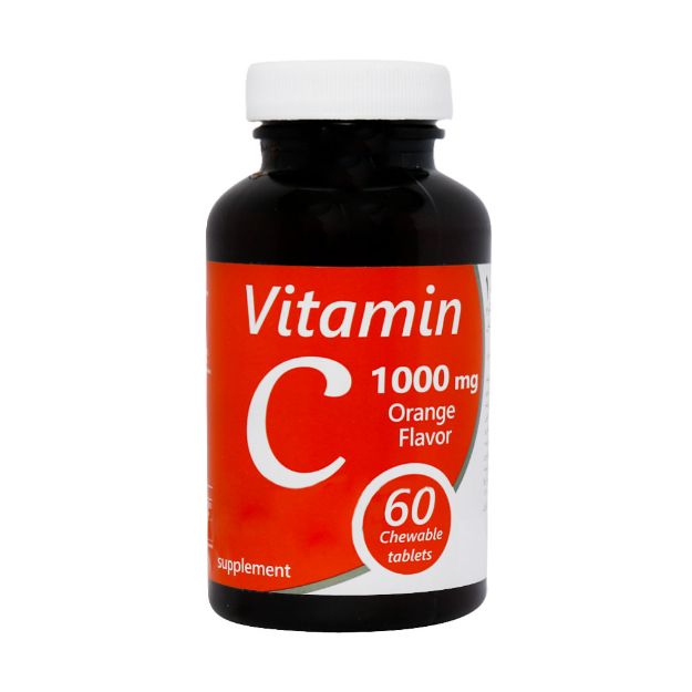 قرص جویدنی ویتامین C 1000 میلی گرم بهسازان 60 عدد - Behsazan Vitamin C 1000 Mg 60 Chewable Tabs