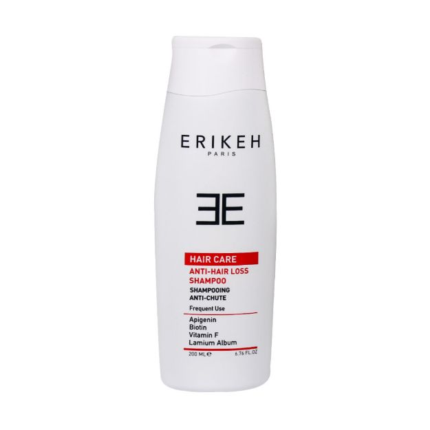 شامپو ضد ریزش و حجم دهنده مو اریکه ۲۰۰ میلی لیتر - Erikeh Anti Hair Loss & Volume Shampoo 200 ml