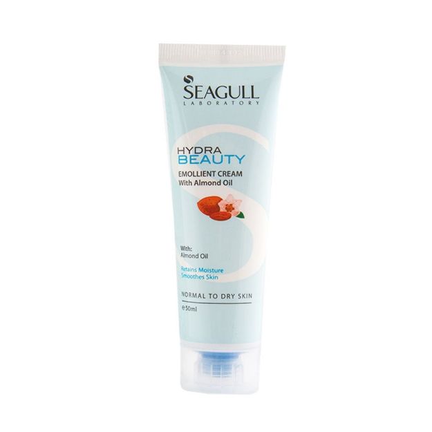 کرم نرم کننده روغن بادام سی گل 50 میلی لیتر - Seagull Hydra Beauty Emollient Cream With Almond Oil 50ml