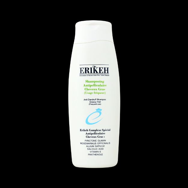 شامپو ضد شوره مخصوص موی چرب اریکه ۲۰۰ میلی لیتر - Erikeh Anti Dandruff Shampoo Greasy Hair 200 ml