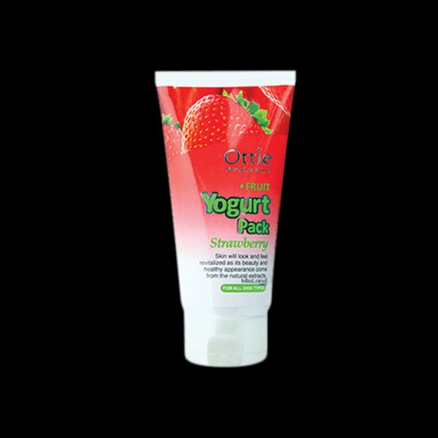 ماسک توت فرنگی اوتی مناسب پوست های معمولی تا چرب ۱۲۰ میلی لیتر - Ottie Fruit Yogurt Mask Strawberry For Normal and Oily Skins 120 ml