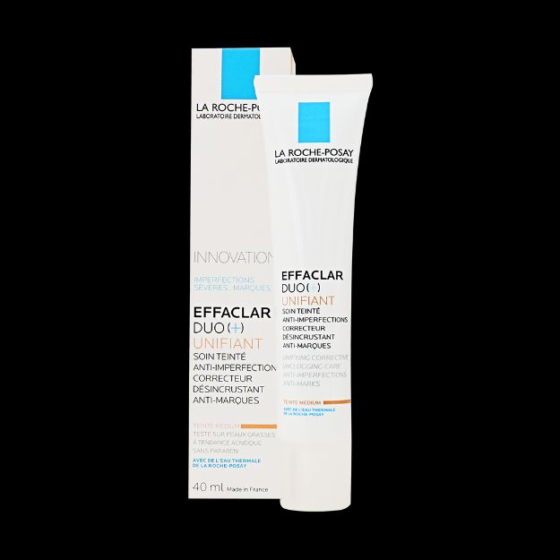 ژل کرم افکلار دو پلاس لاروش پوزای مناسب پوست های چرب ۴۰ میلی لیتر - La Roche Posay Effaclar Duo + For Oily Skins 40 ml