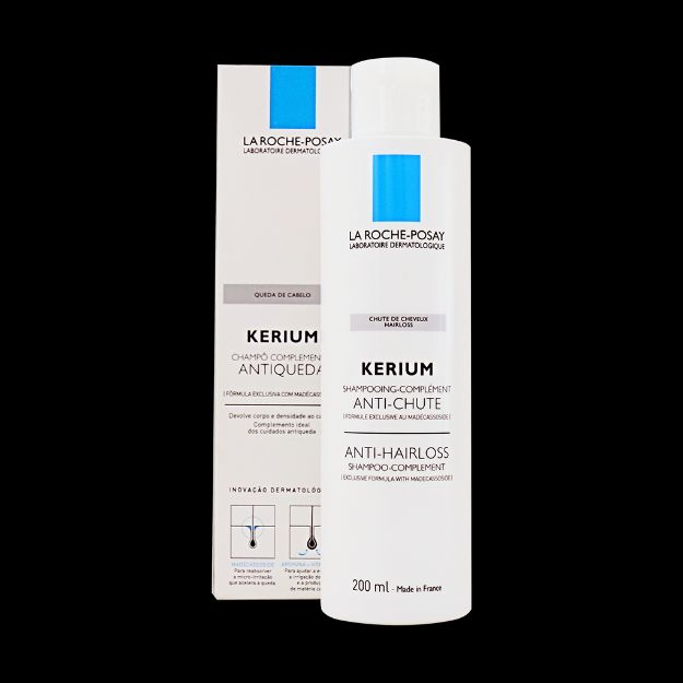 شامپو ضد ریزش کریوم لاروش پوزای ۲۰۰ میلی لیتر - La Roche Posay kerium anti hair loss shampoo 200 ml