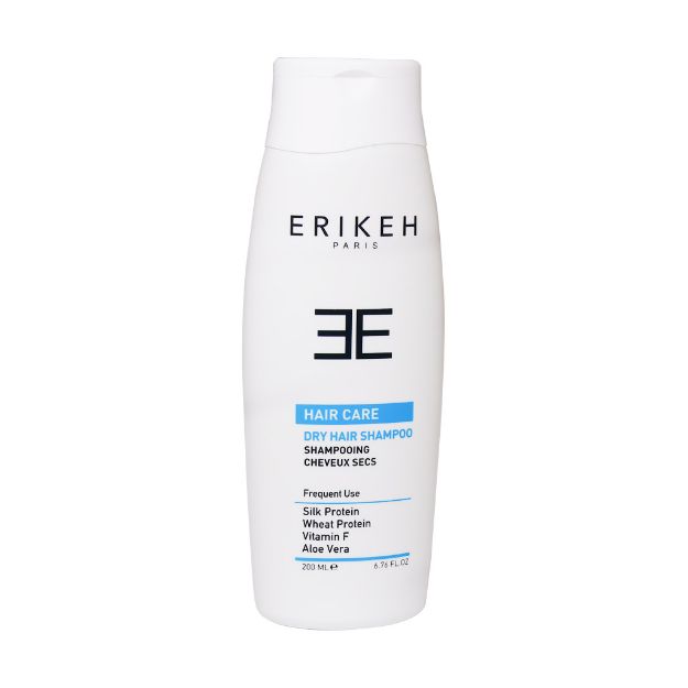 شامپو روزانه مخصوص موهای خشک اریکه ۲۰۰ میلی لیتر - Erikeh Dry Hair Shampoo 200 ml