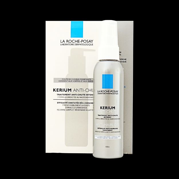 محلول ضد ریزش کریوم لاروش پوزای ۱۲۵ میلی لیتر - La Roche Posay kerium anti hair loss 125 ml