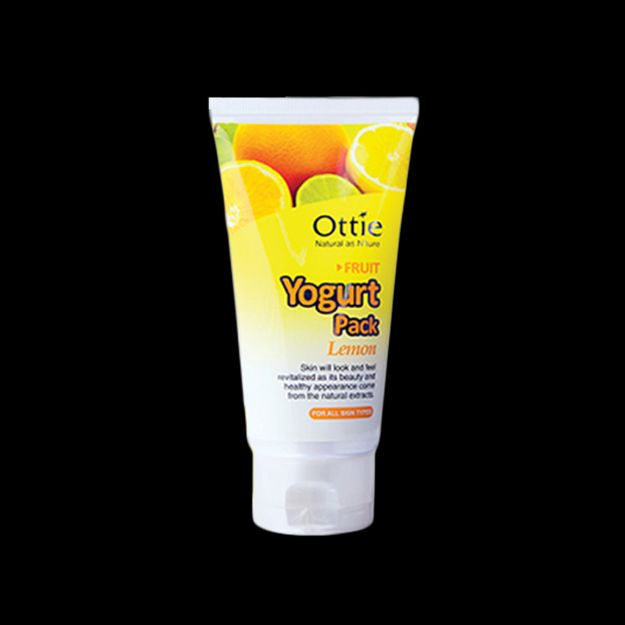 ماسک لیمو اوتی مناسب پوست های معمولی تا چرب ۱۲۰ میلی لیتر - Ottie Fruit Yogurt Mask Lemon For Normal and Oily Skins 120 ml