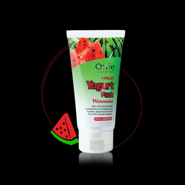 ماسک هندوانه اوتی ۱۲۰ میلی لیتر - Ottie Fruit Yogurt Mask Watermelon 120 ml