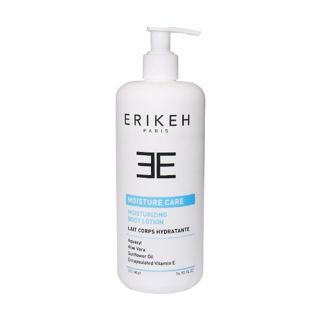 لوسیون پمپی مرطوب کننده بدن اریکه 500 میلی لیتر - Erikeh Moisturizing Body Lotion 500 ml