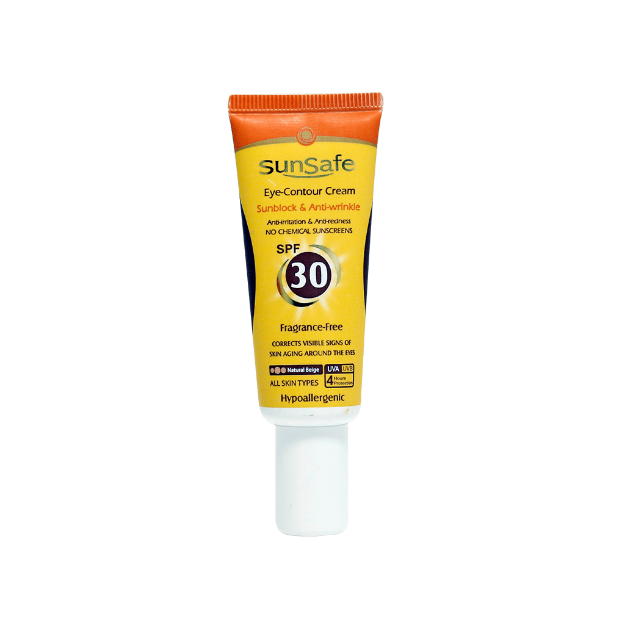 کرم ضد آفتاب رنگی دور چشم SPF30 سان سیف 20 میلی لیتر - Sunsafe Eye Contour SPF 30 Cream 20 ml