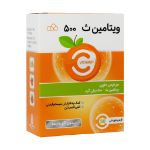 قرص جویدنی ویتامین C 500 میلی گرم ایران دارو 30 عدد - Iran Daru Vitamin C 500 Mg 30 Chewable Tablets