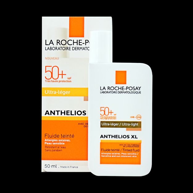 فلوئید ضد آفتاب رنگی لاروش پوزای SPF50 مدل Anthelios XL حجم ۵۰ میلی لیتر - La Roche Posay Tinted Fluid Anthelios XL SPF50+ 50 ml