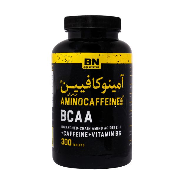 قرص آمینو کافئین بنیان سلامت کسری 300 عدد - BSK Ammino Caffeine 300 Tablets