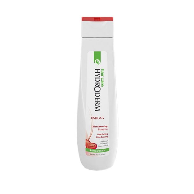 شامپو تثبیت کننده رنگ مو هیدرودرم 250 میلی لیتر - Hydroderm Pomegranate Color Enhancing Shampoo 250 ml