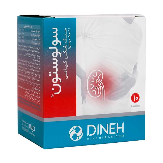 ساشه سنگ شکن گیاهی سولوستون دینه 10 عدد - Dineh Solvestone 10 Sachets