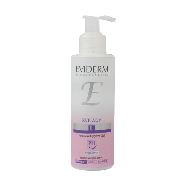 ژل بهداشتی بانوان اوی لیدی اویدرم مناسب پیش از بلوغ 150 میلی لیتر - Eviderm Evilady Feminine Hygiene Gel PH7 150 ml