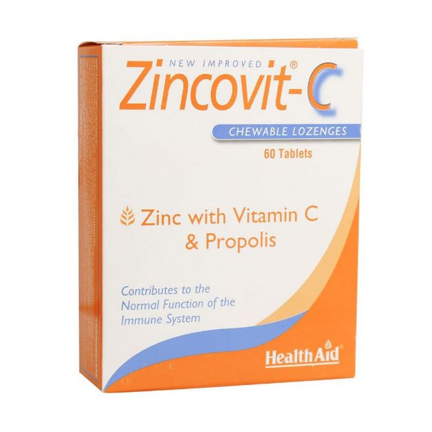 قرص جویدنی زینکوویت ث هلث اید 60 عدد - Health Aid Zincovit-C 60 Tabs